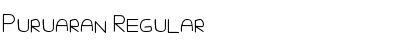 Download Puruaran Regular Font Title Preview
