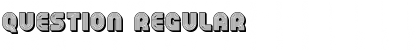Download Question Regular Font Title Preview