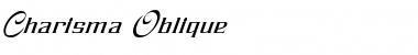 Download Charisma Oblique Font Title Preview