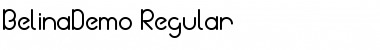 Download Belina Demo Regular Font Title Preview