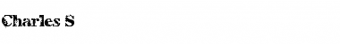 Download Charles S. Regular Font Title Preview