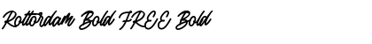 Download Rottordam Bold FREE Bold Font