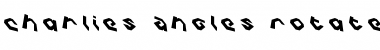 Download Charlie's Angles Rotate Rotate Font Title Preview
