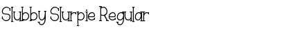 Download Slubby Slurpie Regular Font