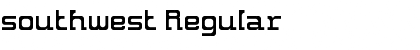 Download southwest Regular Font