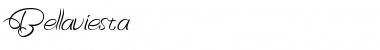 Download Bellaviesta Regular Font Title Preview