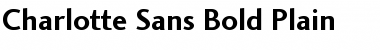 Download Charlotte Sans Bold Regular Font Title Preview