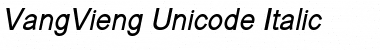 Download VangVieng Unicode Font