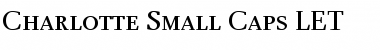 Download Charlotte Small Caps LET Regular Font Title Preview