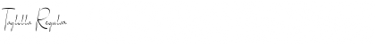 Download Taylilla Regular Font Title Preview