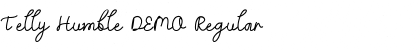Download Telly Humble DEMO Regular Font Title Preview