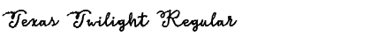 Download Texas Twilight Regular Font Title Preview