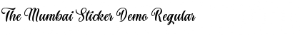 Download The Mumbai Sticker Demo Regular Font Title Preview