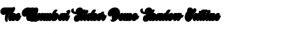 Download The Mumbai Sticker Demo Shadow Outline Font Title Preview