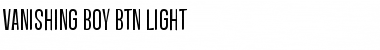 Download Vanishing Boy BTN Light Regular Font