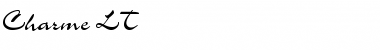 Download Charme LT Regular Font Title Preview