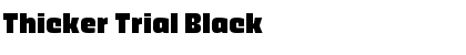 Download Thicker Trial Black Font