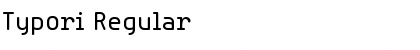 Download Typori Regular Font Title Preview