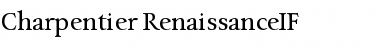 Download Charpentier RenaissanceIF Font Title Preview
