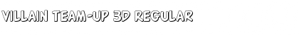 Download Villain Team-Up 3D Regular Font Title Preview