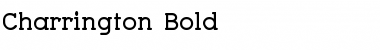 Download Charrington Bold Font Title Preview