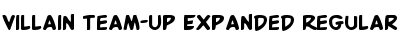Download Villain Team-Up Expanded Regular Font Title Preview