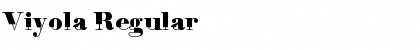 Download Viyola Regular Font Title Preview