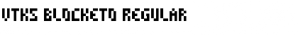 Download vtks blocketo Regular Font Title Preview