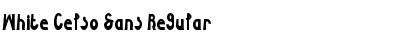 Download White Celso Sans Regular Font Title Preview