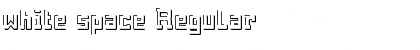 Download white space Regular Font Title Preview
