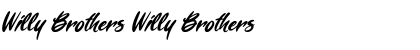 Download Willy Brothers Willy Brothers Font