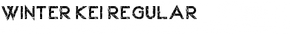 Download Winter Kei Regular Font Title Preview
