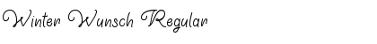 Download Winter Wunsch Regular Font Title Preview