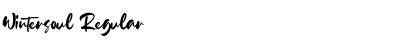 Download Wintersoul Regular Font Title Preview