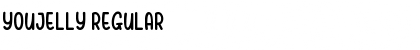 Download Youjelly Regular Font Title Preview