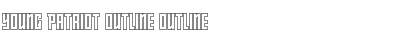 Download Young Patriot Outline Outline Font Title Preview