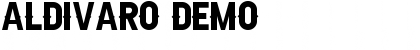 Download Aldivaro Demo Regular Font Title Preview