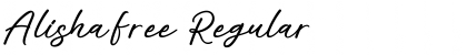 Download AlishaFree Regular Font Title Preview