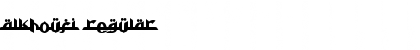 Download Alkhoufi Regular Font Title Preview