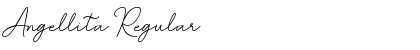 Download Angellita Regular Font Title Preview
