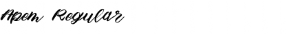 Download Apem Regular Font Title Preview