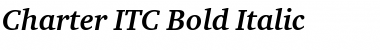 Download Charter ITC Bold Italic Font Title Preview