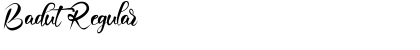 Download Badut Regular Font Title Preview