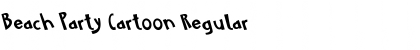 Download Beach Party Cartoon Regular Font Title Preview