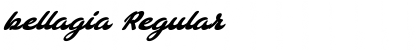 Download bellagia Regular Font Title Preview