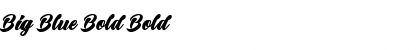 Download Big Blue Bold Bold Font Title Preview