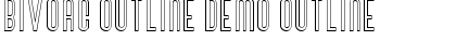 Download Bivoac Outline Demo Outline Font Title Preview