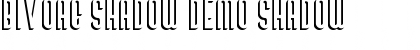 Download Bivoac Shadow Demo Shadow Font Title Preview