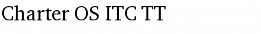 Download Charter OS ITC TT Regular Font Title Preview
