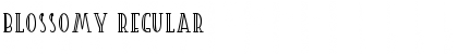 Download Blossomy Regular Font Title Preview
